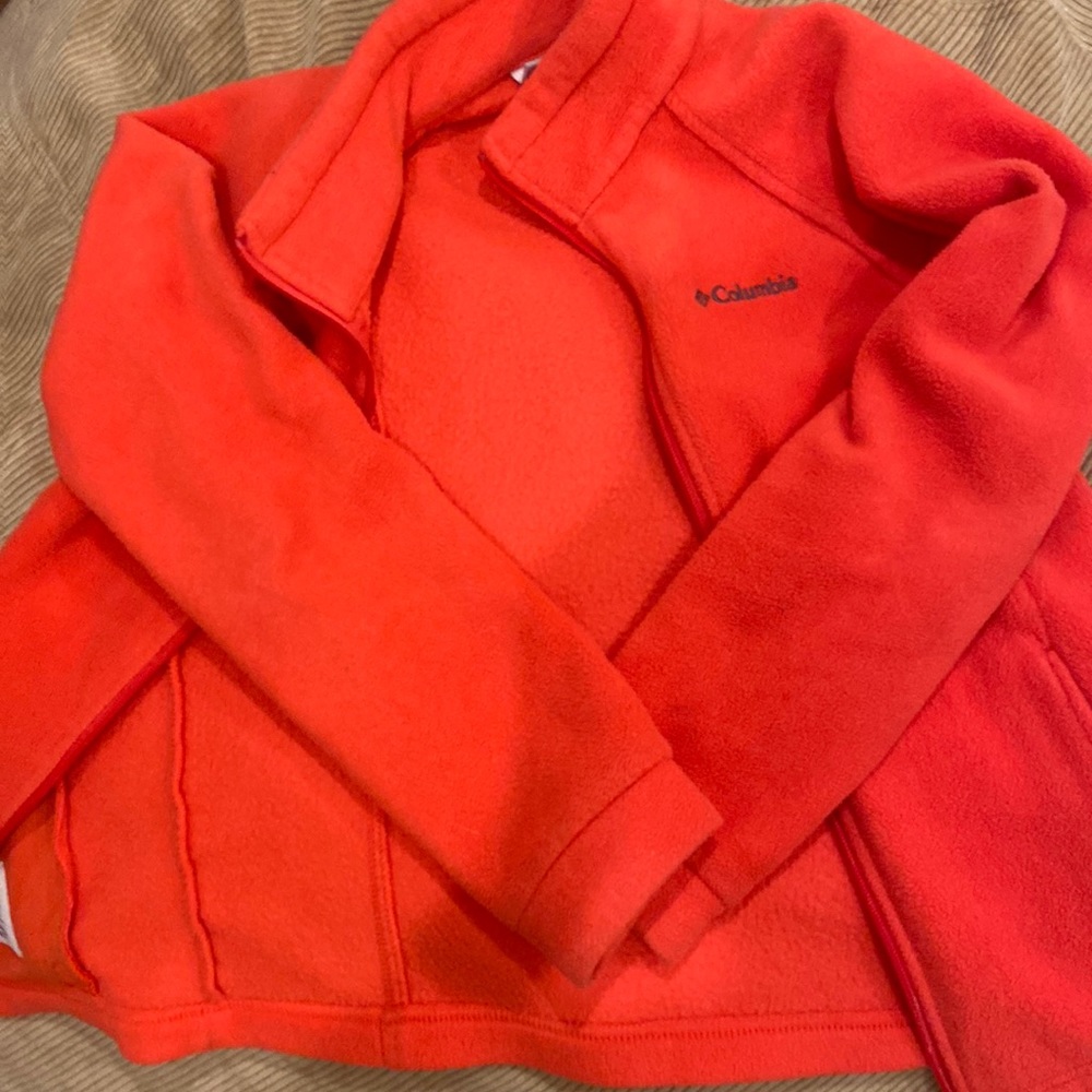 Red Columbia jacket